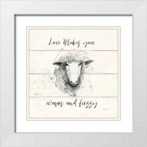 Life at Home VIII Shiplap White Modern Wood Framed Art Print with Double Matting by Tillmon, Avery