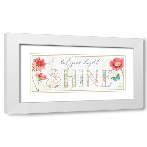 Studio Botanicals VII White Modern Wood Framed Art Print with Double Matting by Pertiet, Katie