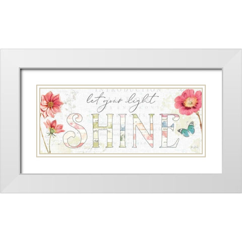 Studio Botanicals VII White Modern Wood Framed Art Print with Double Matting by Pertiet, Katie