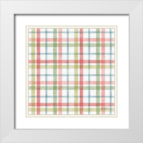 Studio Botanicals Pattern II White Modern Wood Framed Art Print with Double Matting by Pertiet, Katie