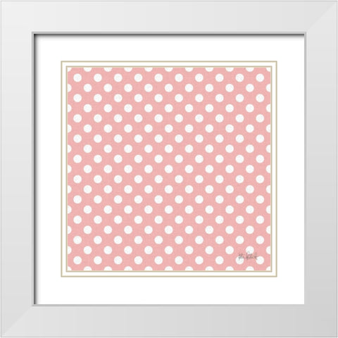 Studio Botanicals Pattern IVD White Modern Wood Framed Art Print with Double Matting by Pertiet, Katie