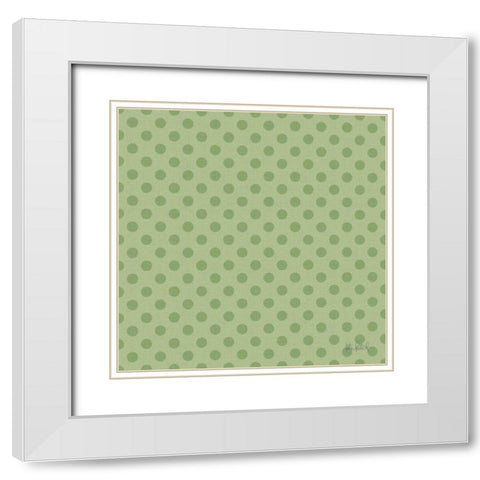 Studio Botanicals Pattern IVH White Modern Wood Framed Art Print with Double Matting by Pertiet, Katie