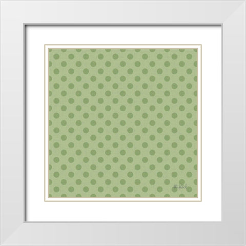 Studio Botanicals Pattern IVH White Modern Wood Framed Art Print with Double Matting by Pertiet, Katie