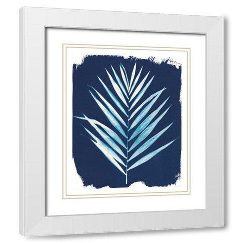 Nature By The Lake - Frond III White Modern Wood Framed Art Print with Double Matting by Rhue, Piper