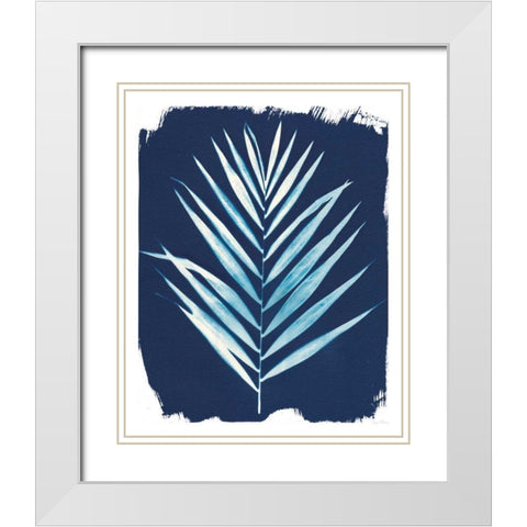 Nature By The Lake - Frond III White Modern Wood Framed Art Print with Double Matting by Rhue, Piper