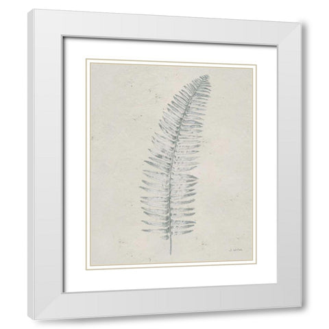 Soft Summer Sketches I Light White Modern Wood Framed Art Print with Double Matting by Wiens, James