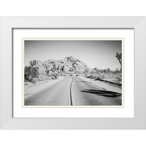 Road Trip I White Modern Wood Framed Art Print with Double Matting by Urquhart, Elizabeth