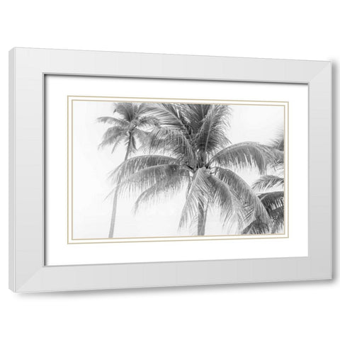 Breezy II White Modern Wood Framed Art Print with Double Matting by Urquhart, Elizabeth