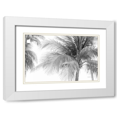 Breezy III White Modern Wood Framed Art Print with Double Matting by Urquhart, Elizabeth