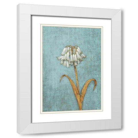 Shimmering Summer II White Modern Wood Framed Art Print with Double Matting by Wiens, James