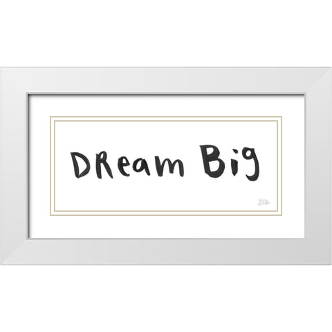 Scandy Baby XII White Modern Wood Framed Art Print with Double Matting by Averinos, Melissa