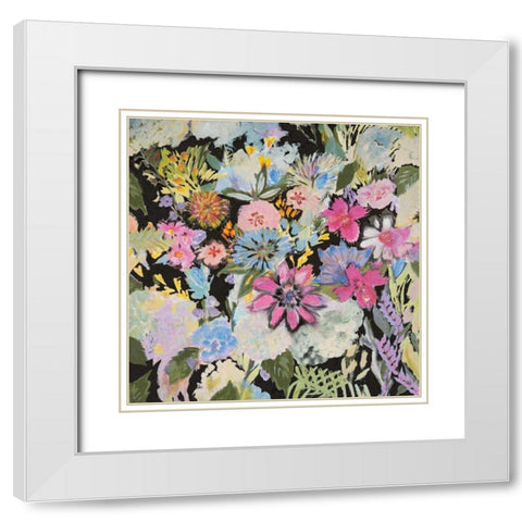 In Love With You Black White Modern Wood Framed Art Print with Double Matting by Davis, Joan E.
