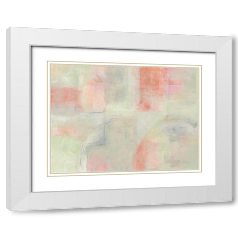 Charleston II White Modern Wood Framed Art Print with Double Matting by Rhue, Piper