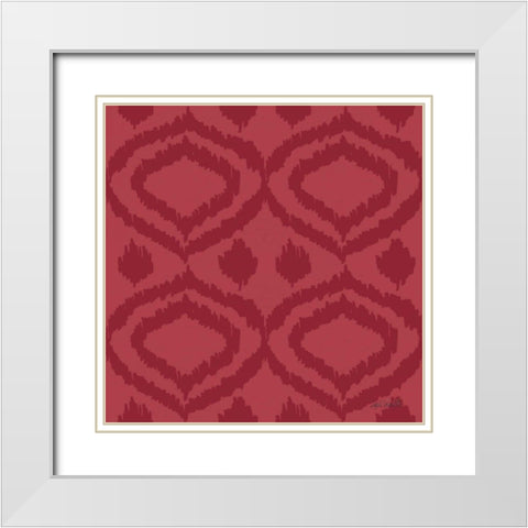 Oaked and Aged Pattern IVB White Modern Wood Framed Art Print with Double Matting by Tavoletti, Anne