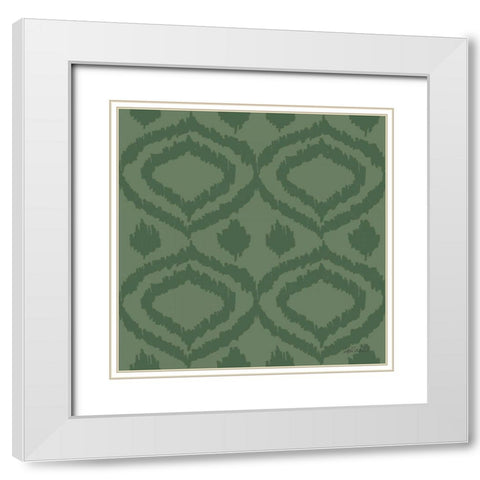 Oaked and Aged Pattern IVC White Modern Wood Framed Art Print with Double Matting by Tavoletti, Anne