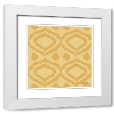 Oaked and Aged Pattern IVD White Modern Wood Framed Art Print with Double Matting by Tavoletti, Anne