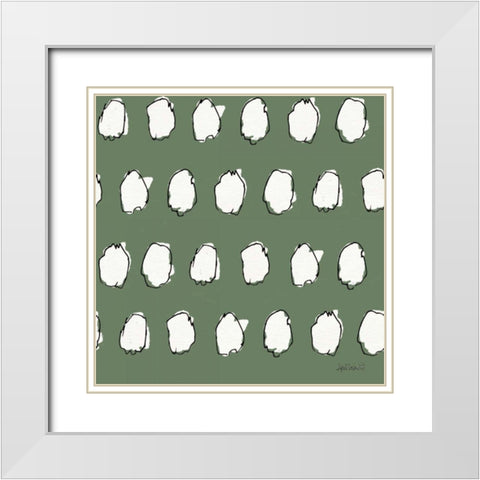 Oaked and Aged Pattern IXC White Modern Wood Framed Art Print with Double Matting by Tavoletti, Anne