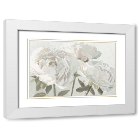 Essence of June I Neutral White Modern Wood Framed Art Print with Double Matting by Wiens, James