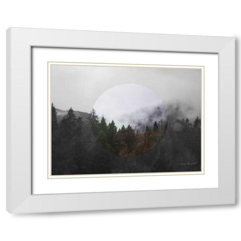 Bold Adventures II v2 No Words White Modern Wood Framed Art Print with Double Matting by Marshall, Laura
