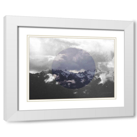 Bold Adventures III v2 No Words White Modern Wood Framed Art Print with Double Matting by Marshall, Laura