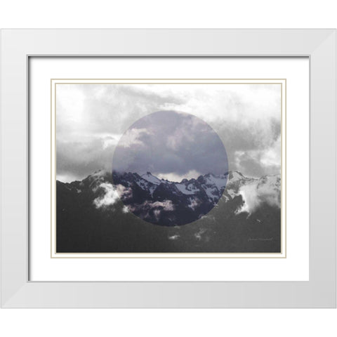 Bold Adventures III v2 No Words White Modern Wood Framed Art Print with Double Matting by Marshall, Laura