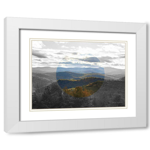 Bold Adventures VI v2 No Words White Modern Wood Framed Art Print with Double Matting by Marshall, Laura