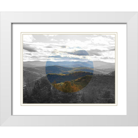Bold Adventures VI v2 No Words White Modern Wood Framed Art Print with Double Matting by Marshall, Laura