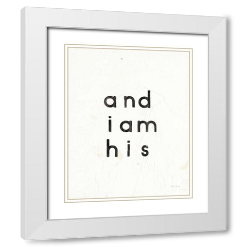Words of Encouragement VIII White Modern Wood Framed Art Print with Double Matting by Adams, Emily