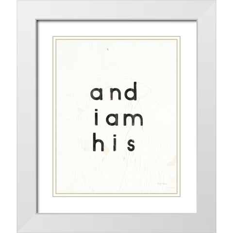 Words of Encouragement VIII White Modern Wood Framed Art Print with Double Matting by Adams, Emily