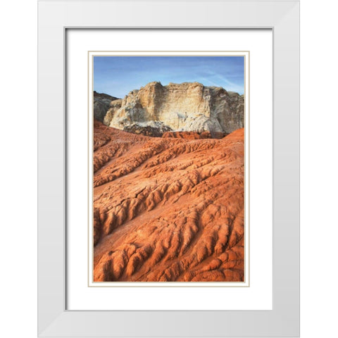 Grand Staircase II White Modern Wood Framed Art Print with Double Matting by Majchrowicz, Alan