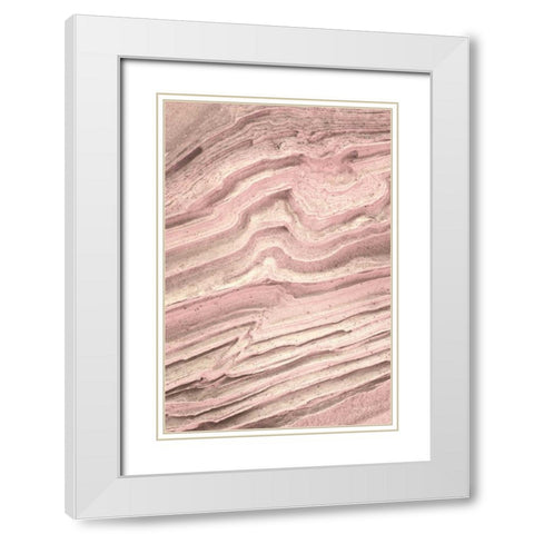 Coyote Buttes IV Blush White Modern Wood Framed Art Print with Double Matting by Majchrowicz, Alan