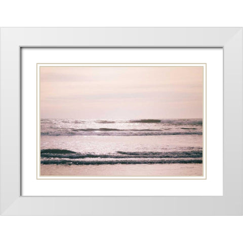 Kalaloch Coast II White Modern Wood Framed Art Print with Double Matting by Marshall, Laura