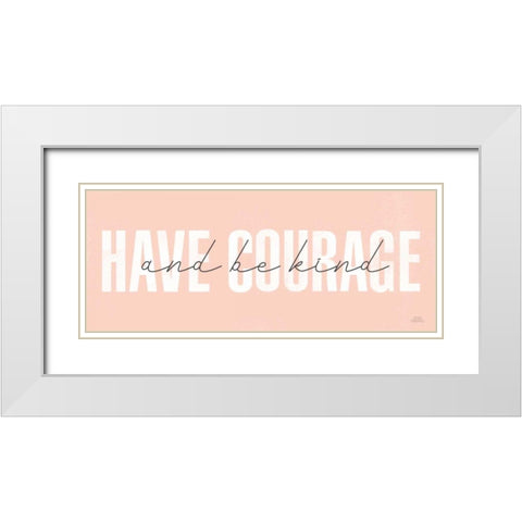 Morning Affirmations I Panel White Modern Wood Framed Art Print with Double Matting by Marshall, Laura