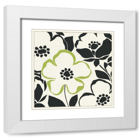 Truly Madly IV White Modern Wood Framed Art Print with Double Matting by Adams, Sarah