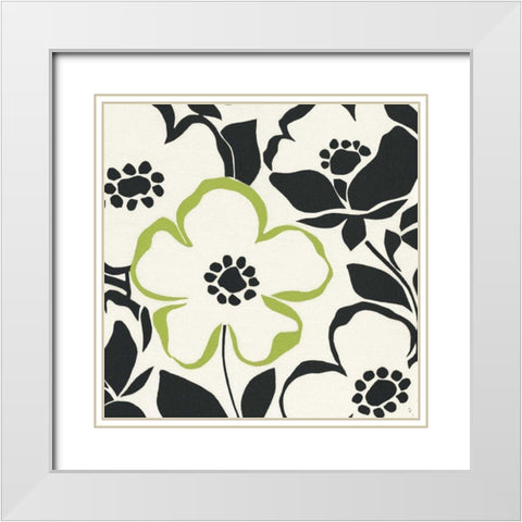 Truly Madly IV White Modern Wood Framed Art Print with Double Matting by Adams, Sarah