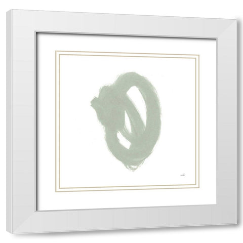 Doodles VI White Modern Wood Framed Art Print with Double Matting by Hershey, Moira