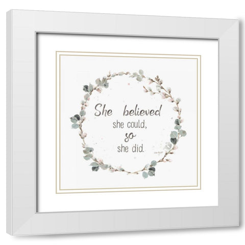 A Country Weekend XXVI v2 White White Modern Wood Framed Art Print with Double Matting by Audit, Lisa