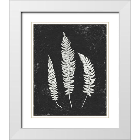 Forest Shadows II Black Crop White Modern Wood Framed Art Print with Double Matting by Hershey, Moira