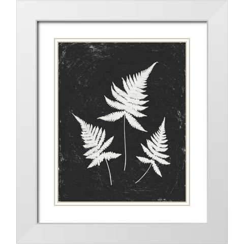 Forest Shadows IV Black Crop White Modern Wood Framed Art Print with Double Matting by Hershey, Moira