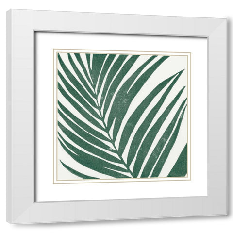 Tropical Treasures III White Modern Wood Framed Art Print with Double Matting by Hershey, Moira