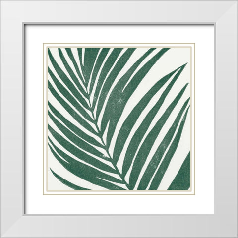 Tropical Treasures III White Modern Wood Framed Art Print with Double Matting by Hershey, Moira