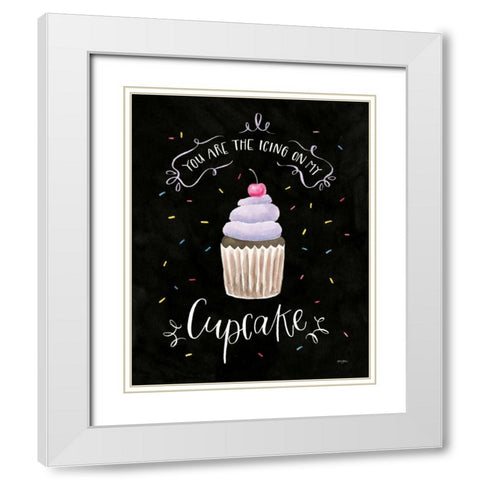 Sweet Life I Dark White Modern Wood Framed Art Print with Double Matting by Jackson, Jenaya