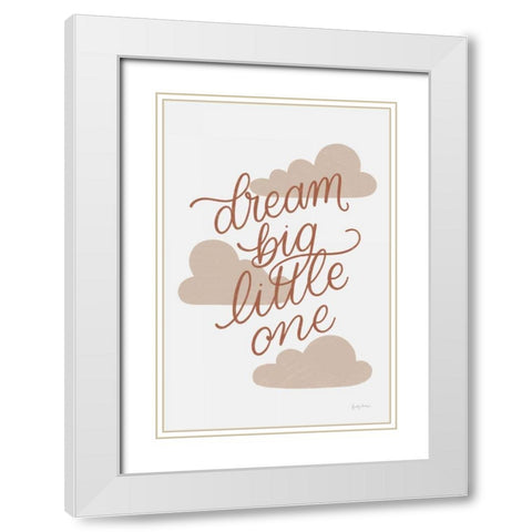 Boho Nursery IV White Modern Wood Framed Art Print with Double Matting by Thorns, Becky