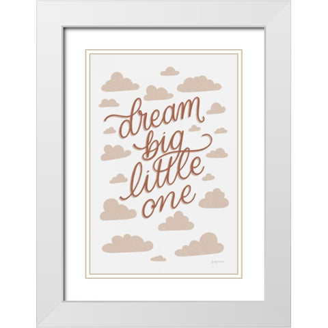 Boho Nursery VII White Modern Wood Framed Art Print with Double Matting by Thorns, Becky