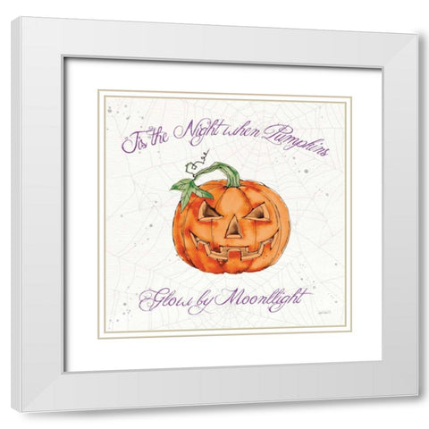 Phantoms of the Night III Color White Modern Wood Framed Art Print with Double Matting by Tavoletti, Anne