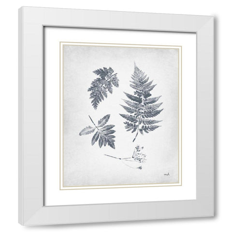 Walk in the Woods II White Modern Wood Framed Art Print with Double Matting by Hershey, Moira