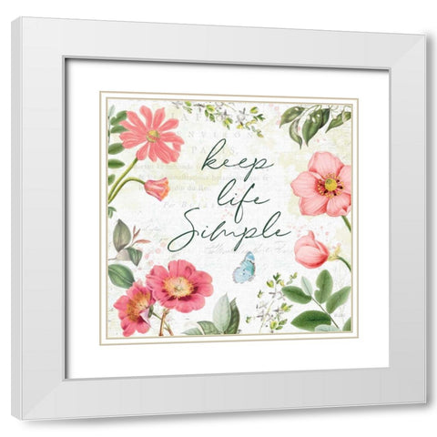 Studio Botanicals IV Green White Modern Wood Framed Art Print with Double Matting by Pertiet, Katie