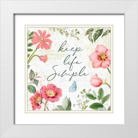 Studio Botanicals IV Green White Modern Wood Framed Art Print with Double Matting by Pertiet, Katie