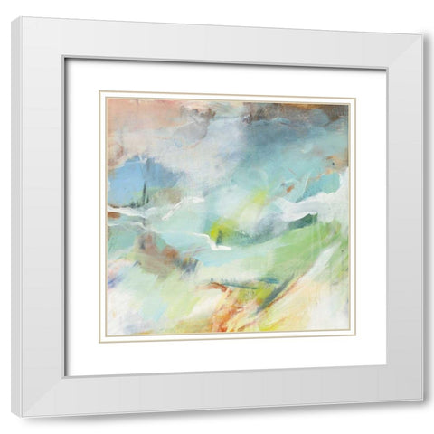 Possibilities II Crop White Modern Wood Framed Art Print with Double Matting by Urban, Mary