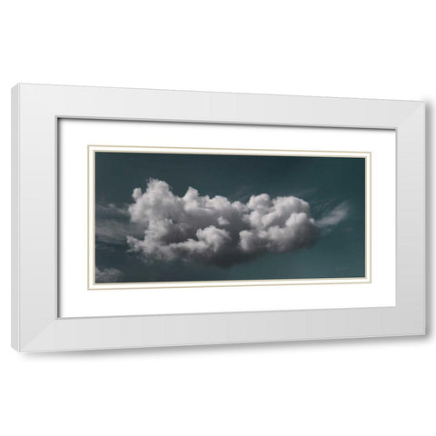 Clouds I White Modern Wood Framed Art Print with Double Matting by Eichman, Andre